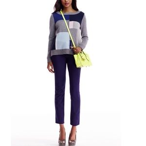 DVF Voyage Itsy Double Zip Caviar Mini Satchel